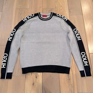 Hugo boss intarsia sweater